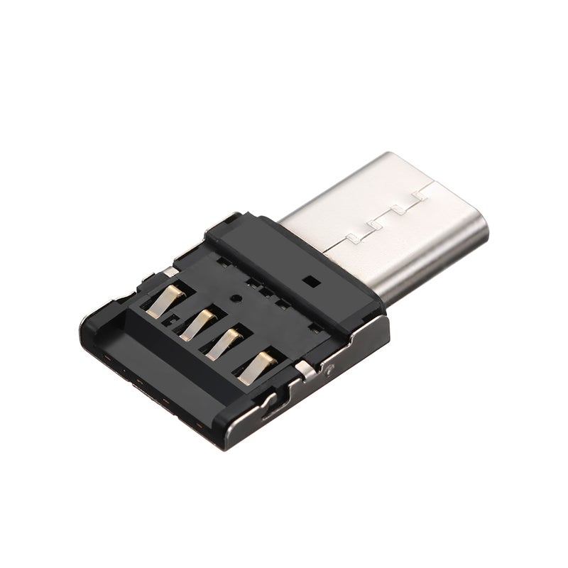 محول نقل بيانات صغير من منفذ Type-C ذكر إلى منفذ USB أنثى متعدد الألوان - Image 2