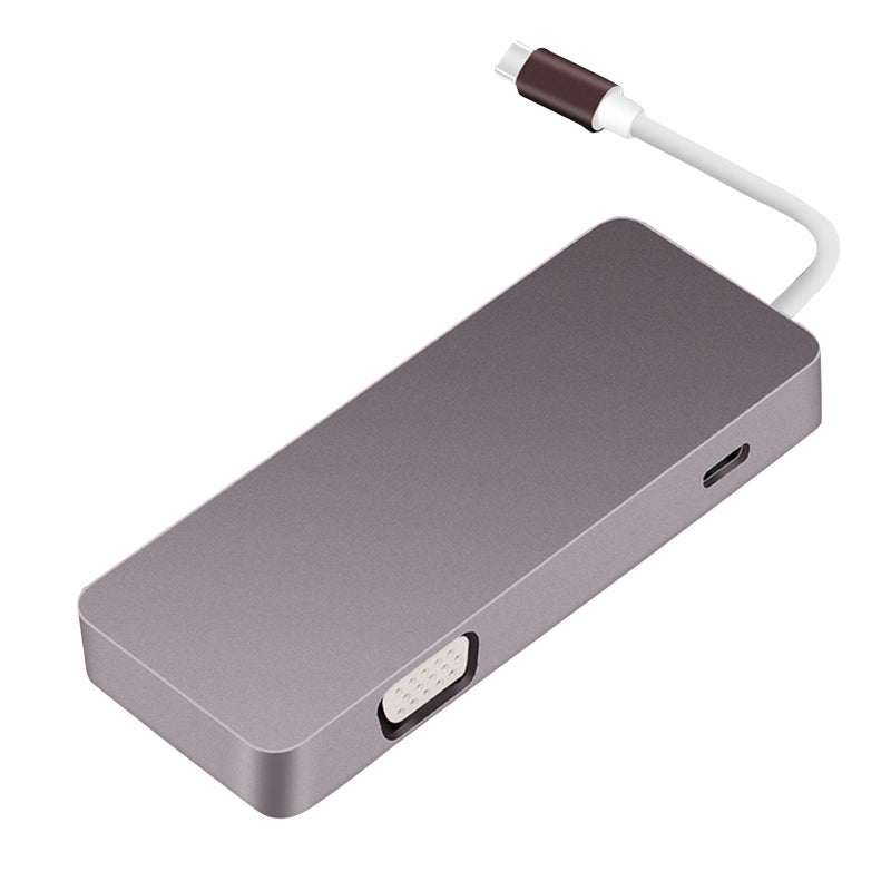 ماركة غير محددة موزع منافذ USB Type C متعدد الوظائف 5 في 1 متعدد الألوان  - Image 1