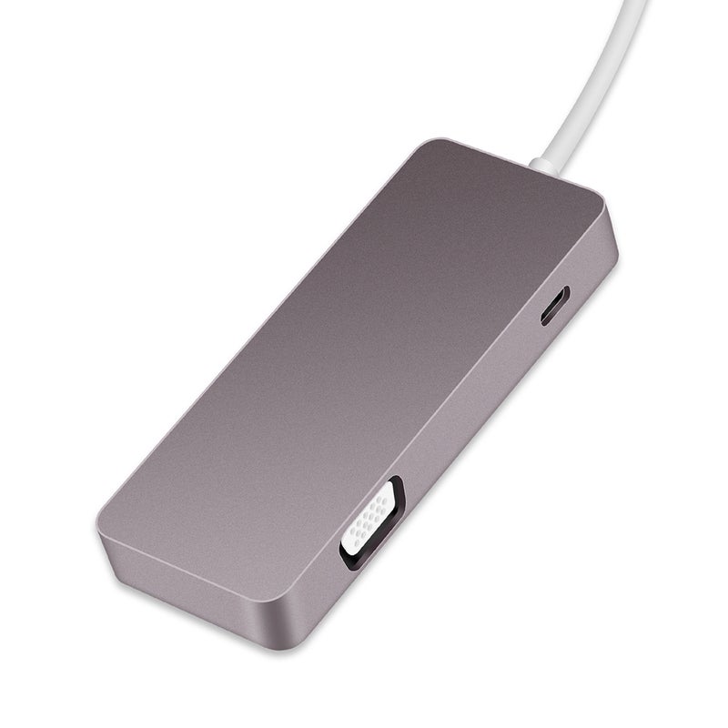 ماركة غير محددة موزع منافذ USB Type C متعدد الوظائف 5 في 1 متعدد الألوان  - Image 2