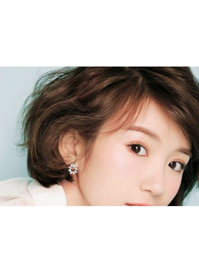 J&J - Pearl Flower Designed Earrings - Image 1
