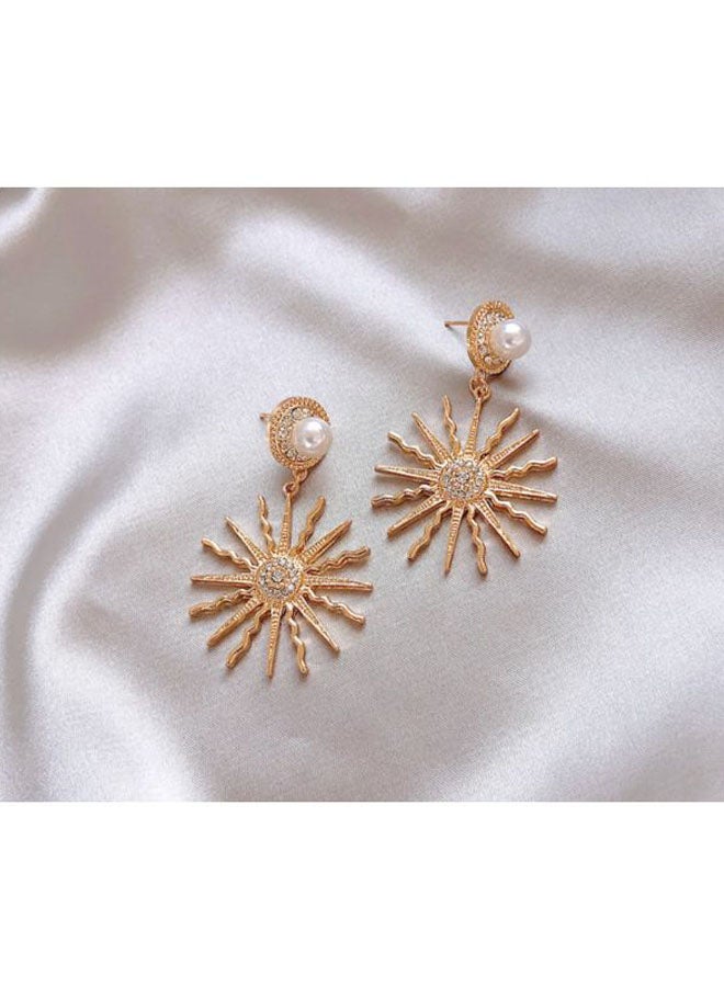 جونسون آند جونسون أقراط متدلية بتصميم كلاسيكي لإبر مقوسة - Image 2