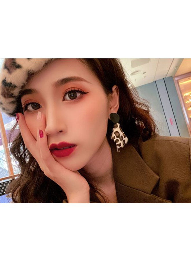 J&J Leopard Skin Printed Dangle Earrings - Image 5