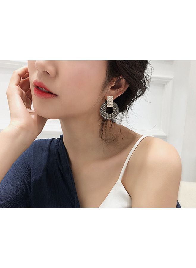 J&J Round Dangle Earrings - Image 2