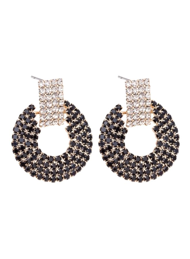 J&J Round Dangle Earrings - Image 1