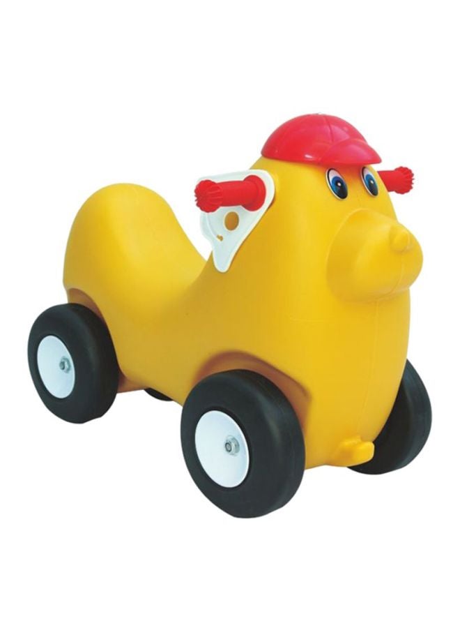 XIANGYU Cartoon Kindergarten Indoor Mini Dog Children Plastic Kid Toy Ride On Car 42x26x40cm