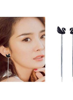 925 Silver Long Tassel Earrings - v1605869206/N42447432A_3