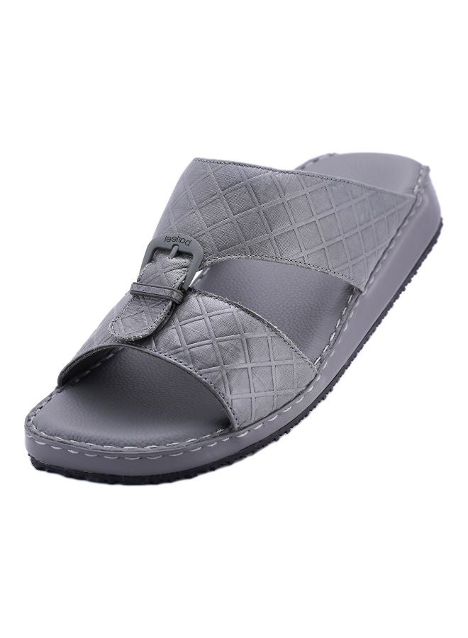Slip On Arabic Sandals Grey