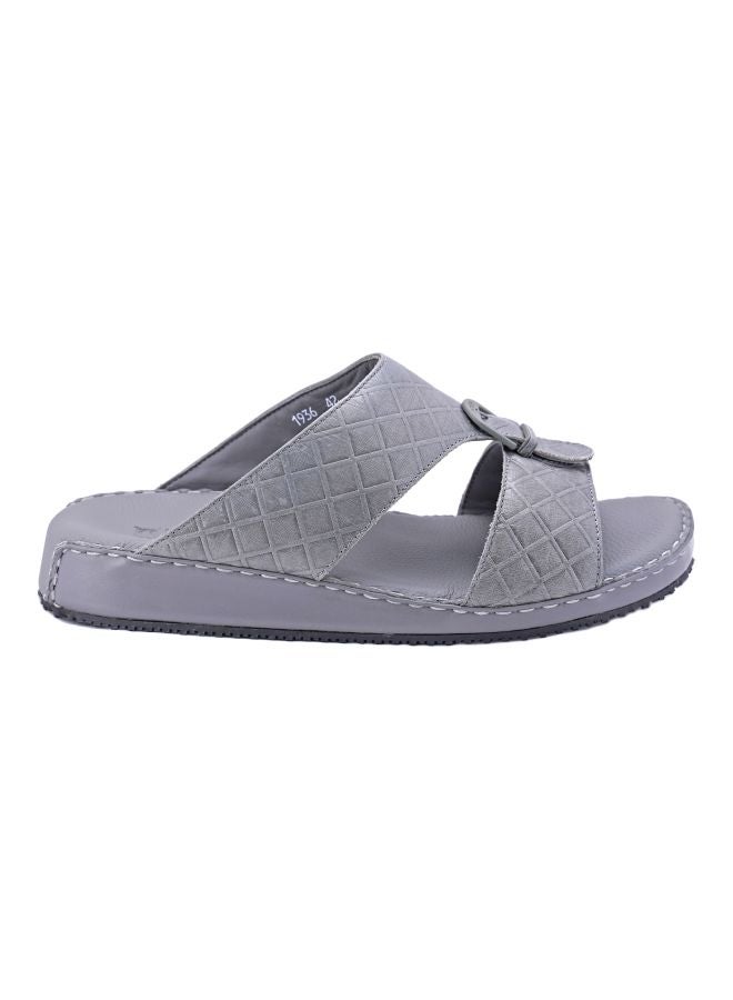 Slip On Arabic Sandals Grey