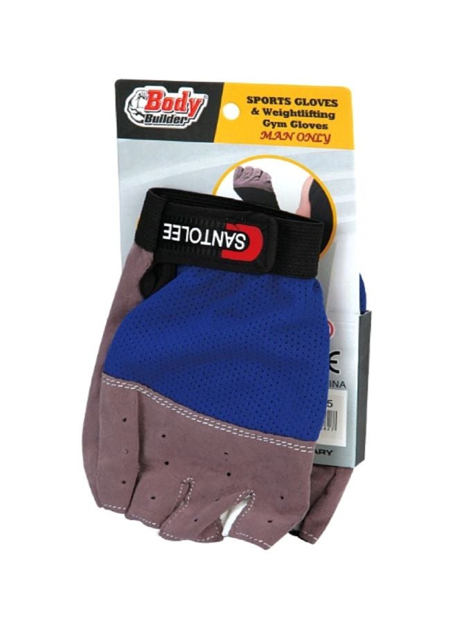 Body Builder Pair Of Weight Lifting Gloves 10.6x17.2x1.5cm 