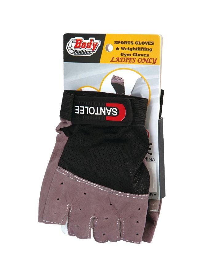 Body Builder Pair Of Weight Lifting Gloves 10.6x17.2x1.5cm 