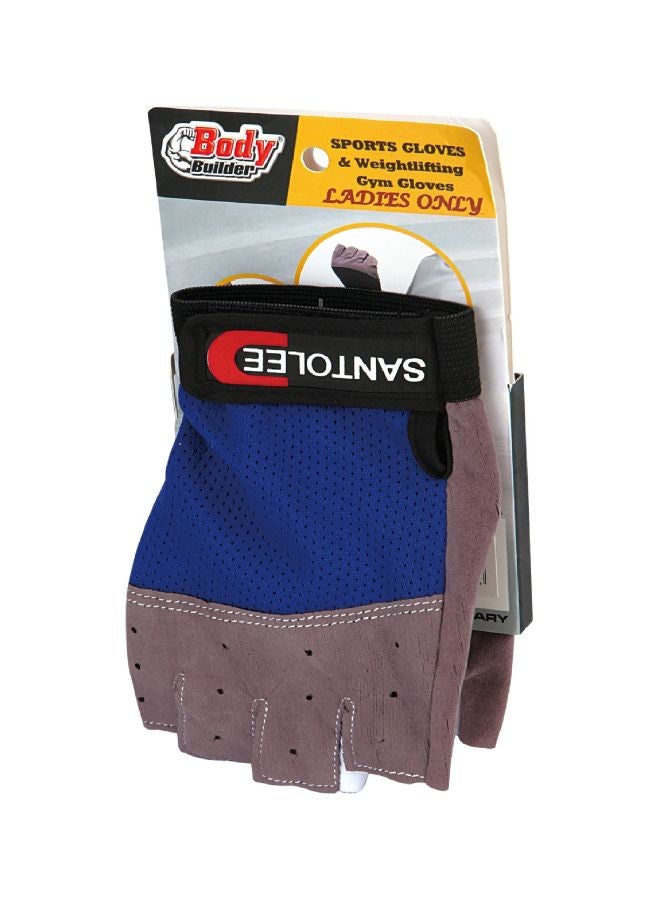 Body Builder Pair Of Weight Lifting Gloves 10.6x17.2x1.5cm 