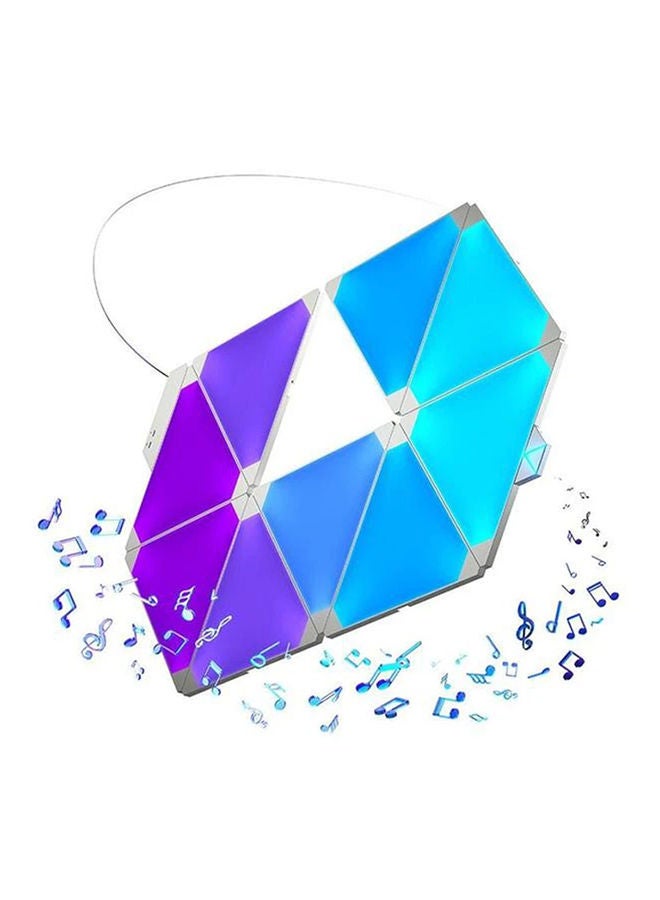 Nanoleaf - Light Panels Smarter Kit Rhythm Edition (9 panels + 1 controller) Multicolour - Image 1