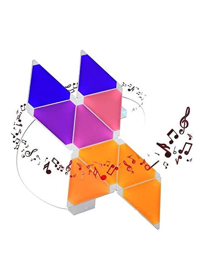 Nanoleaf - Light Panels Smarter Kit Rhythm Edition (9 panels + 1 controller) Multicolour - Image 1