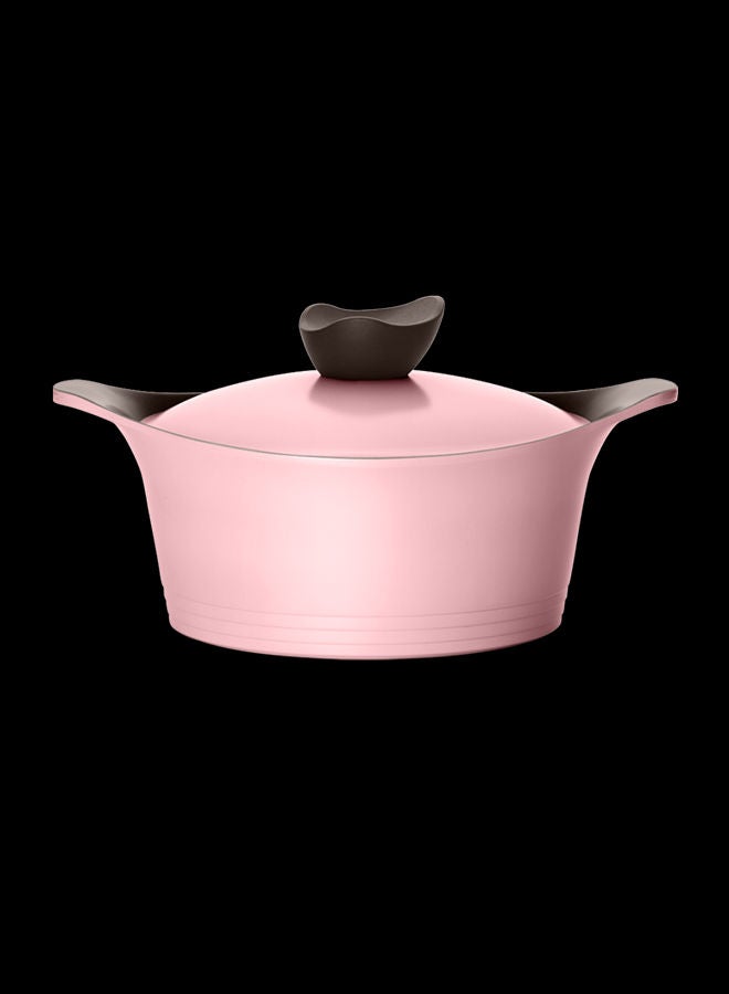 Neoflam Aeni Casserole Pink 30cm - Image 1