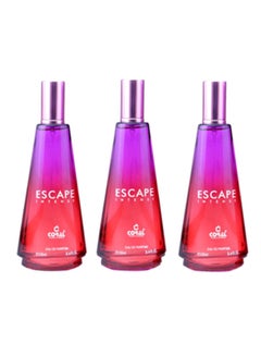 3-Piece Escape Intense EDP Set 100ml