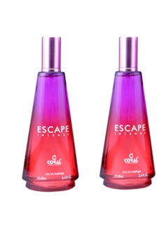 2-Piece Escape Intense EDP 100ml
