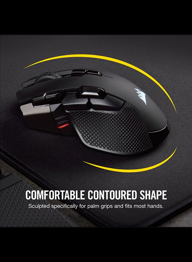 CORSAIR - Ironclaw Rgb Wireless Rechargeable Gaming Mouse Black - Image 1