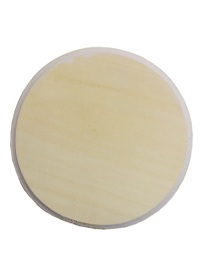 ماسكو لوح خشبي للتلوين أبيض/بيج