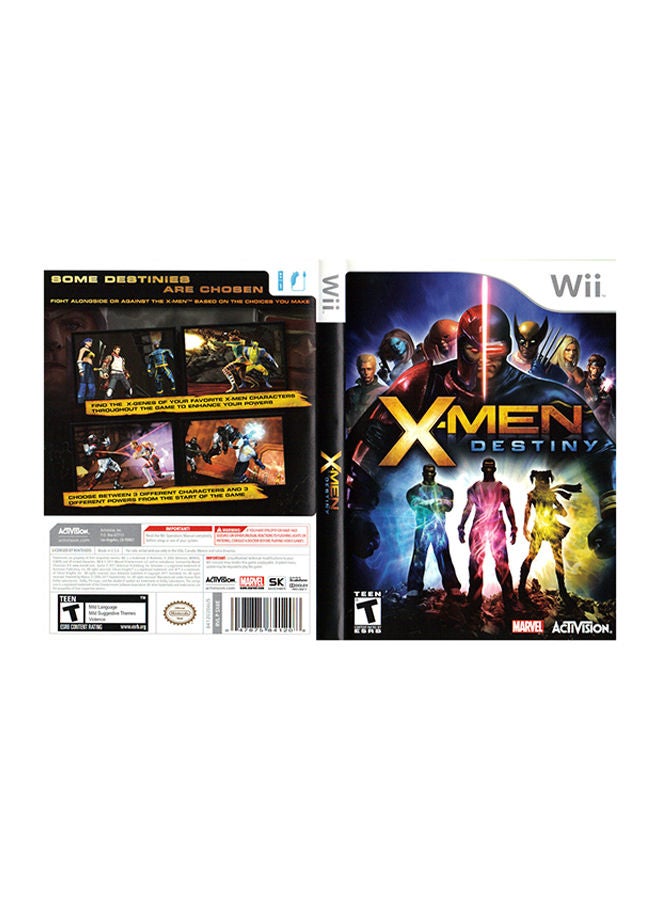 Activision X-Men: Destiny - nintendo_wii