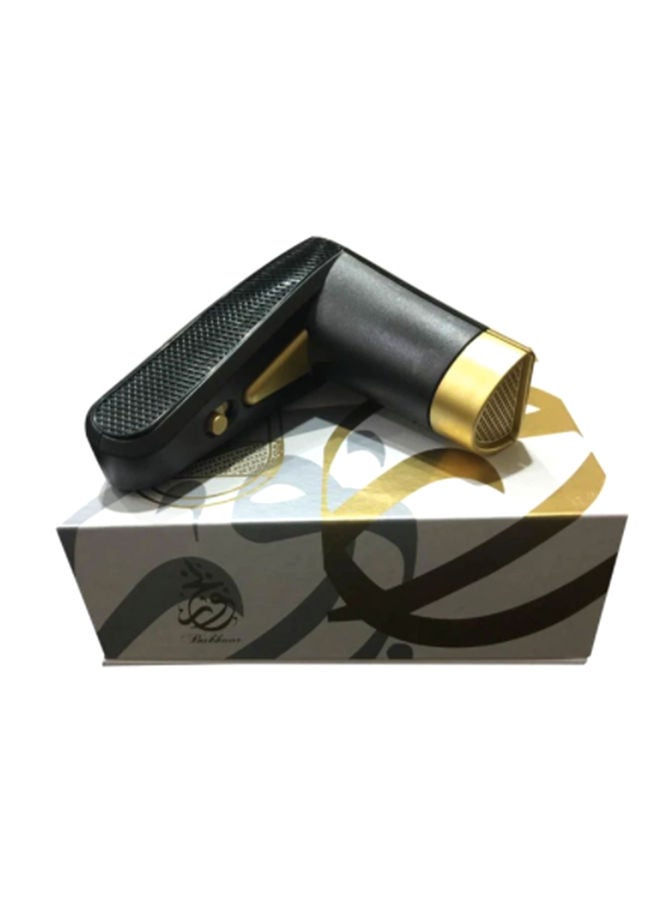 Bakhoor - Electric Mini USB Rechargeable Portable Handheld Incense Burner With Adapter And Fabric Bag Black 12x18cm - Image 1
