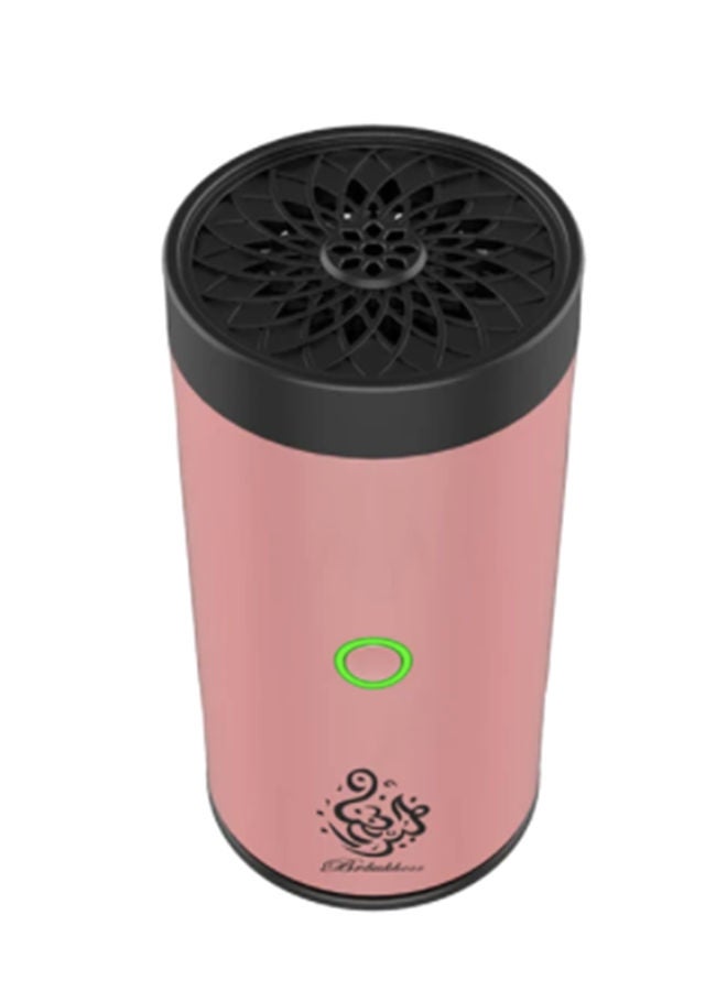 Bakhoor - B50 Car USB Type-C Power Rechargeable Incense Burner Rose Gold 14x6x6cm - Image 1
