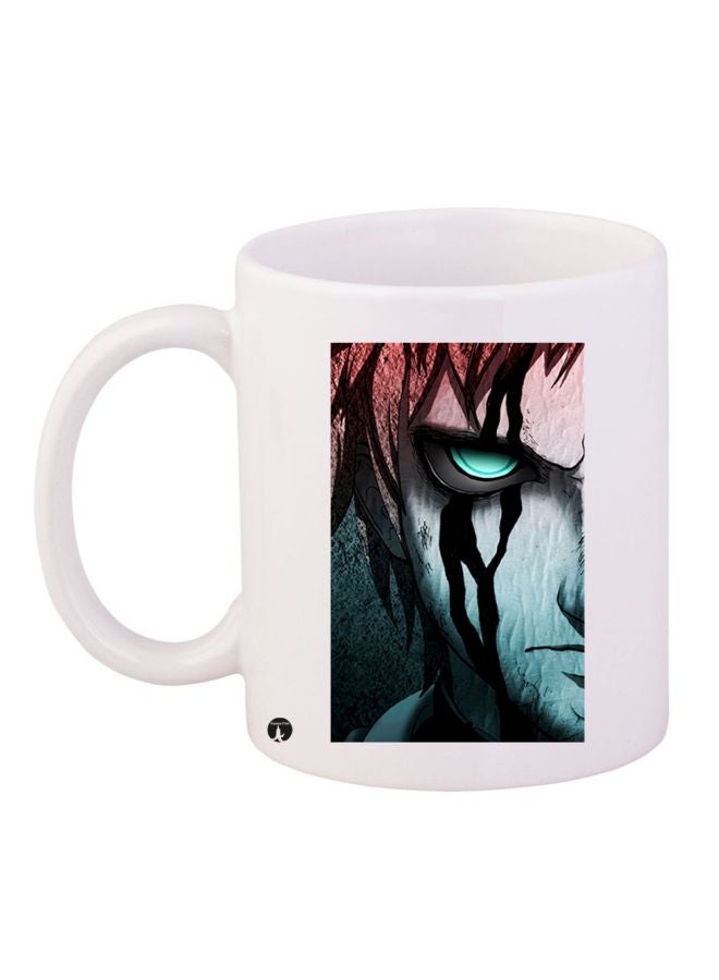 Anime Printed Coffee Mug White/Blue/Red
