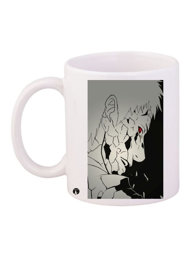 BP Anime Printed Coffee Mug White/Grey/Black