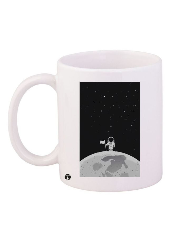 BP Astronaut Printed Coffee Mug White/Grey/Black