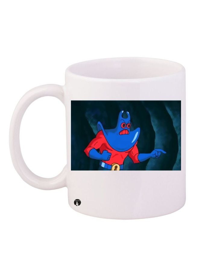 BP SpongeBob SquarePants Printed Coffee Mug White/Red/Blue