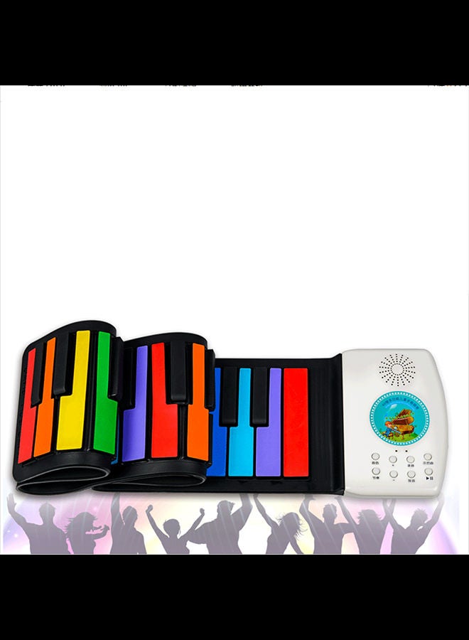 لوحة مفاتيح إلكترونية رقمية للموسيقى من 49 مفتاحا 80سم - Image 1