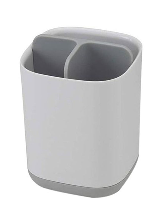 Joseph Joseph - EasyStore Toothbrush Holder White/Grey - Image 1