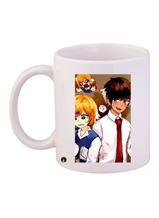 بي بي مج قهوة بطبعة من مسلسل "Friends" أبيض/أحمر/أزرق