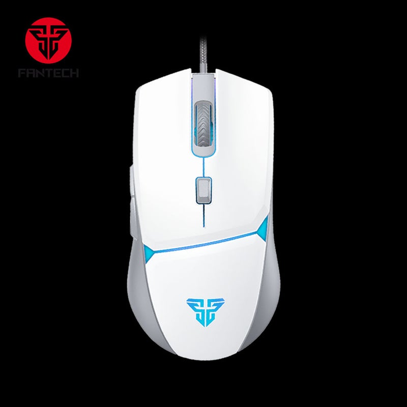 FANTECH VX7 Crypto Gaming Wired Mouse White  - Image 2