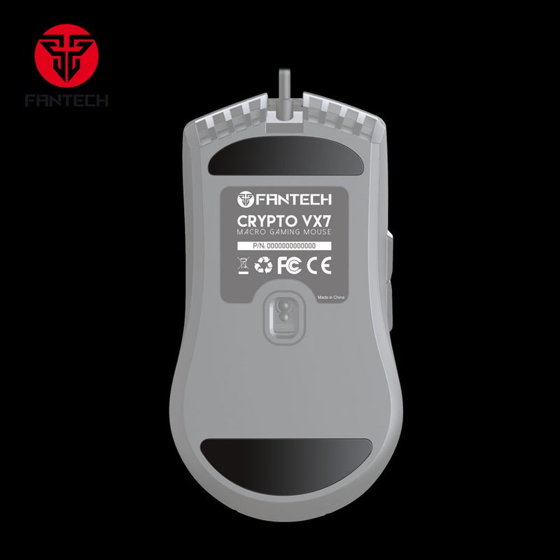 FANTECH VX7 Crypto Gaming Wired Mouse White  - Image 5