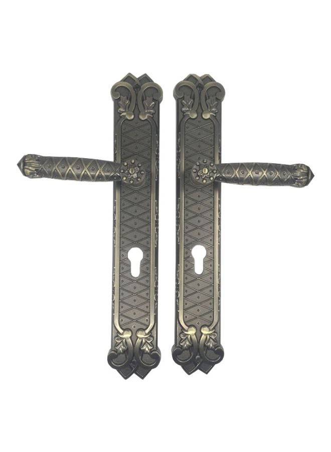 ميغو قطعة غيار مقبض باب برونزي - Image 1