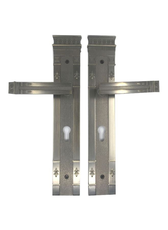 ميغو طقم أقفال لمقبض الباب من قطعتين برونزي - Image 1