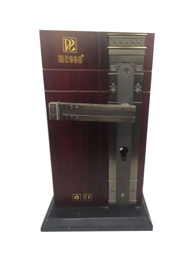 ميغو طقم أقفال لمقبض الباب من قطعتين برونزي - Image 2