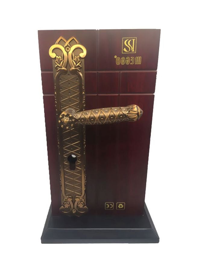 ميغو طقم مقابض باب بديلة من قطعتين بني 85مم - Image 3