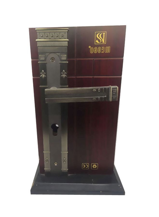 ميغو طقم أقفال لمقبض الباب من قطعتين برونزي - Image 3