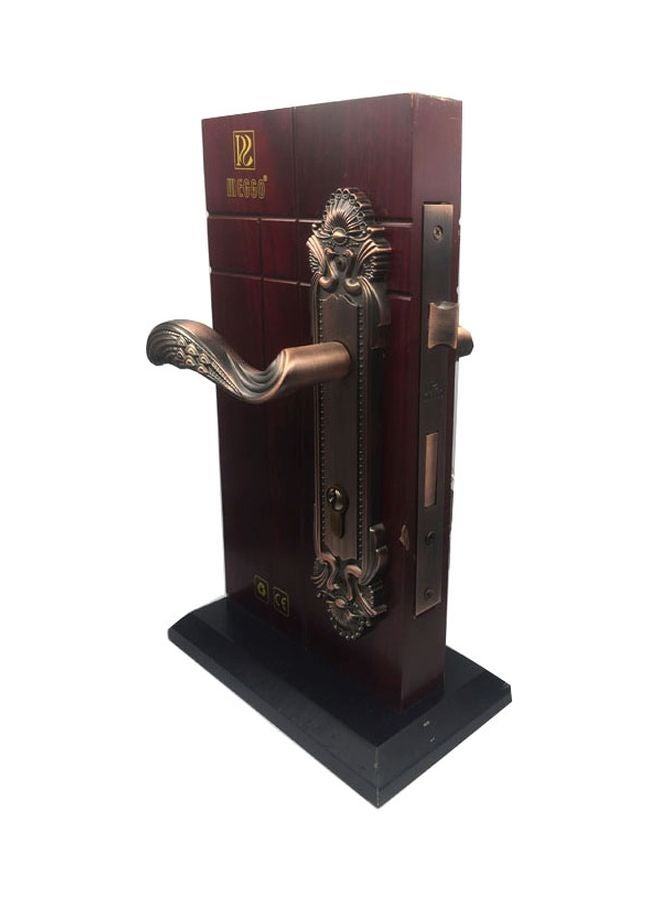 MEGGO Zinc Door Handle Brown 85mm  - Image 2