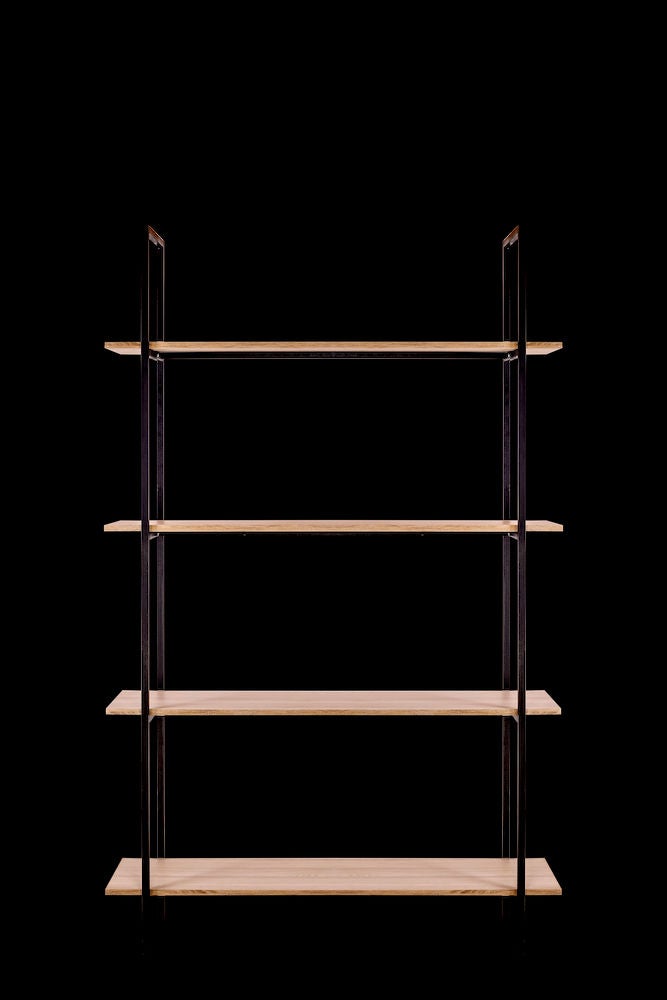 FURVIVE 4-Shelves Wooden Catty Bookcase Carmen 35x125x200cm  - Image 2