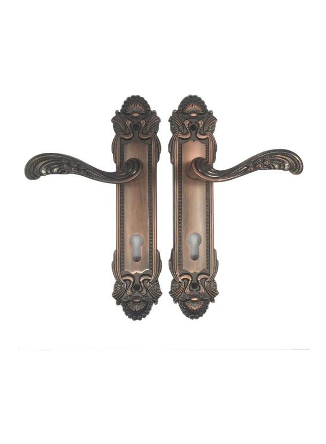 MEGGO Zinc Door Handle Brown 85mm  - Image 1