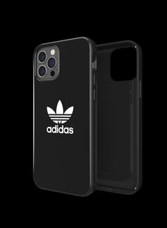 Adidas Logo Printed Protective Case Cover For Apple iPhone 12 / 12 Pro Black  - Image 2