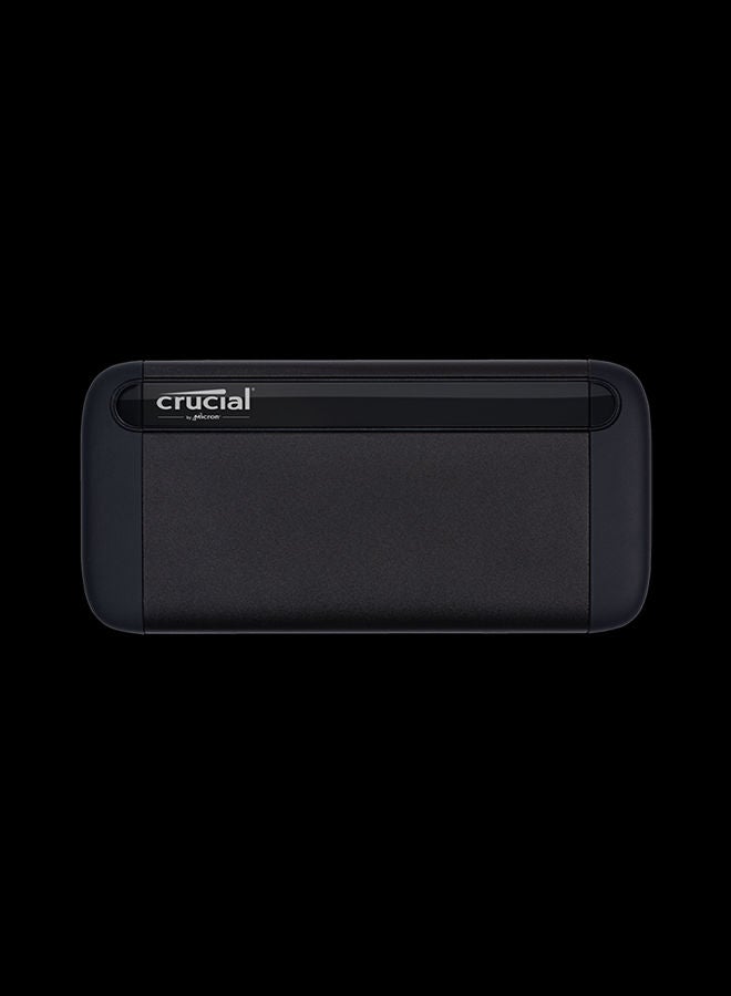 crucial - Crucial X8  Portable SSD - Up to 1050MB/s - PC and Mac - USB 3.2 External Solid State Drive - CT1000X8SSD9 1 TB - Image 1