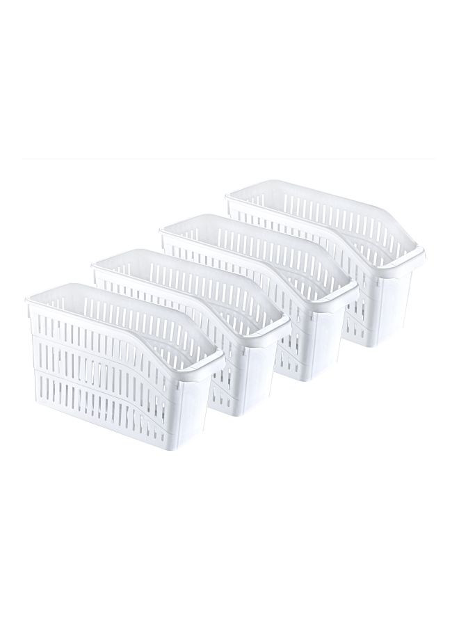 4-Piece Orgamix Fridge Organizers White 13x30x17cm - v1605872883/N42142403A_1