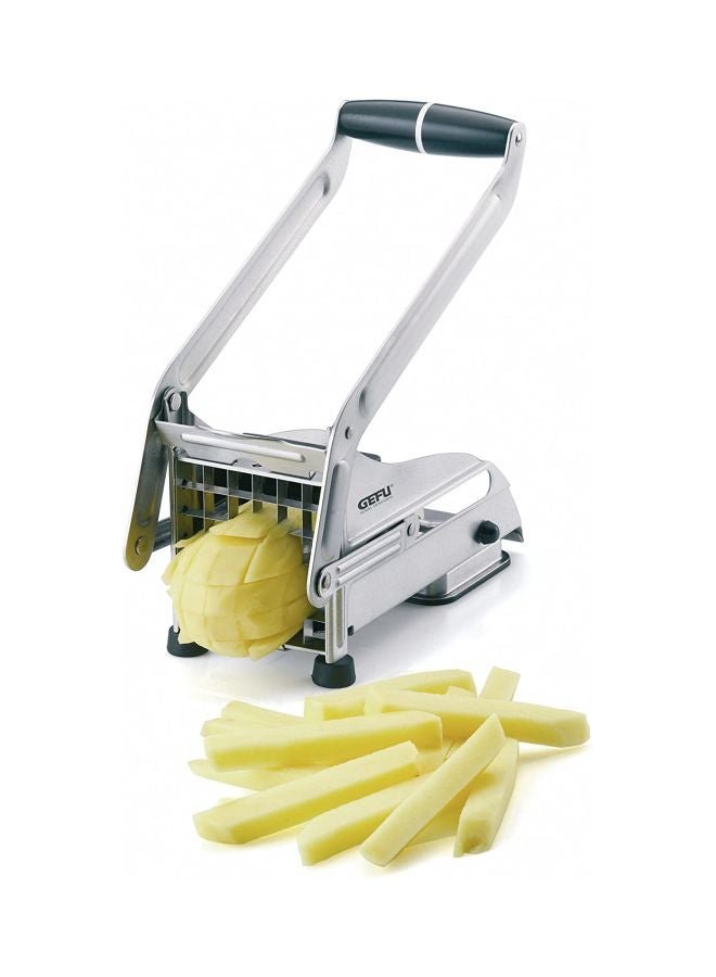 غيفو قطّاعة خضراوات وبطاطس مقلية أسود/ فضي 9x3x4.5بوصة - Image 2