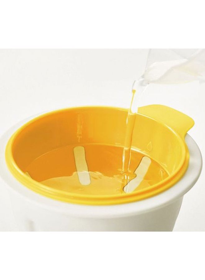 Joseph Joseph - M-Cuisine Egg Poacher White/Yellow/Clear 8.5x11.7x10cm - Image 1