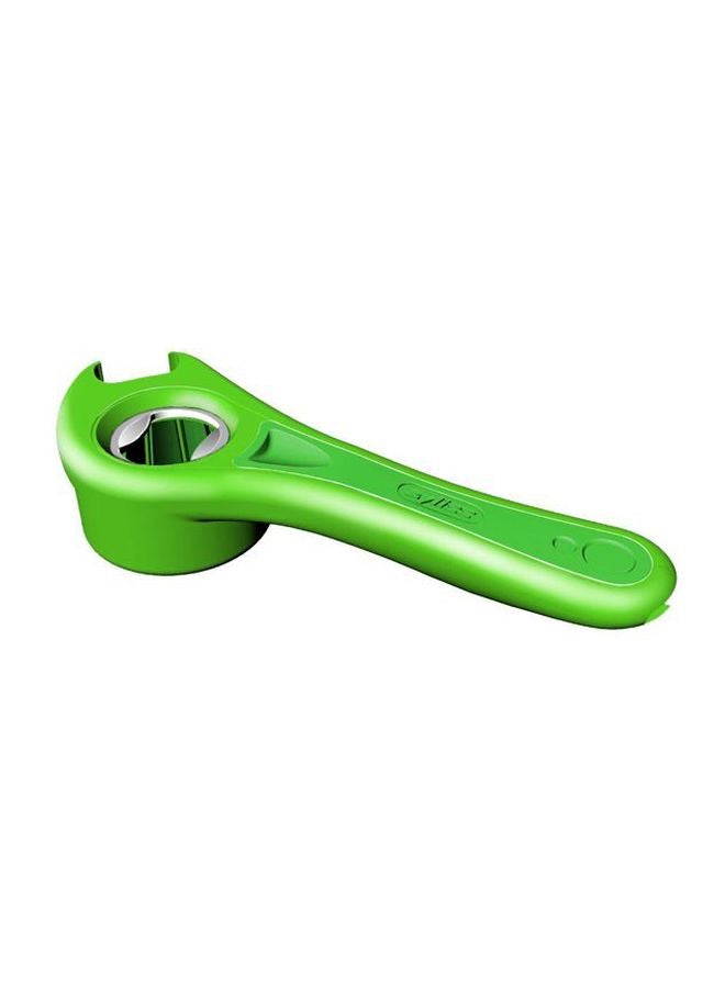 زيليس فتاحة زجاجات بخمس طرق أخضر/فضي 22x9.1x3.8سم - Image 2