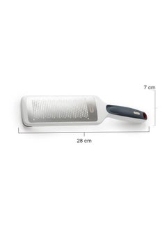 Fine Grater With Handle Grey/White/Black 28x7cm - v1605872899/N42292445A_2