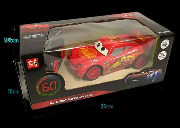 Turbo Racer Super Speed Remote Control Car 11.5 x 10 x 25cm
